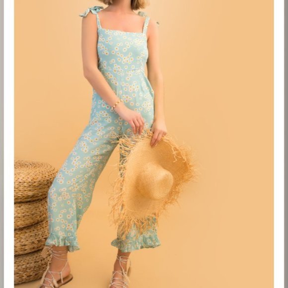 🎉HP🎉 Faithful the Brand Frankie Floral Jumpsuit - Picture 6 of 10